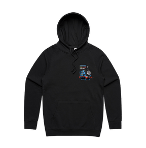 S / Black / Small Front Print Thomas The Dank Engine 🚂 - Unisex Hoodie