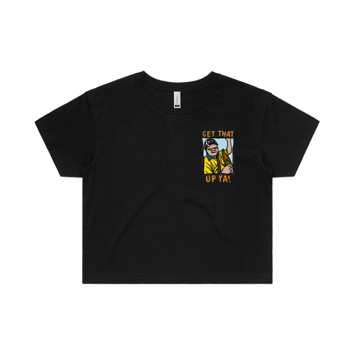 S / Black VB Longneck 👍 - Women's Crop Top