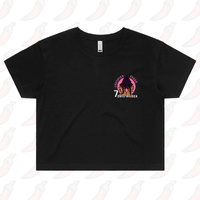 S / Black WAP 😻 - Women's Crop Top