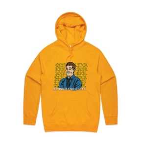 S / Gold / Large Front Design Cool Cool Cool 👮‍♂️ - Unisex Hoodie