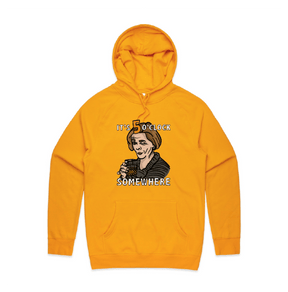 S / Gold / Large Front Design It's 5 o'clock Somewhere ⌚ - Unisex Hoodie