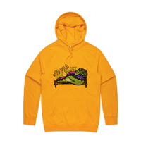 S / Gold / Large Front Design Jabba The Slut ⛓️ - Unisex Hoodie