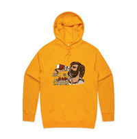 S / Gold / Large Front Design Milk Was A Bad Choice 🥛 - Unisex Hoodie