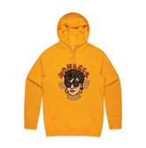 S / Gold / Large Front Design Momager 🕶️ - Unisex Hoodie