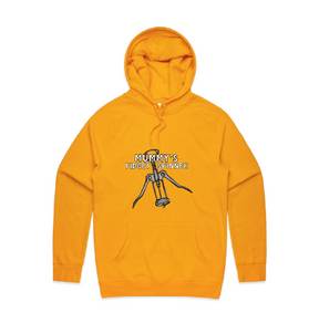 S / Gold / Large Front Design Mummy's Fidget Spinner 🍷 - Unisex Hoodie
