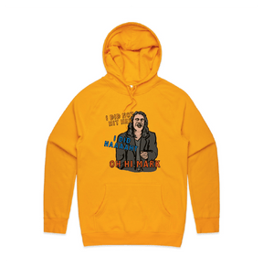 S / Gold / Large Front Design Oh Hi Mark 👋🏻 - Unisex Hoodie