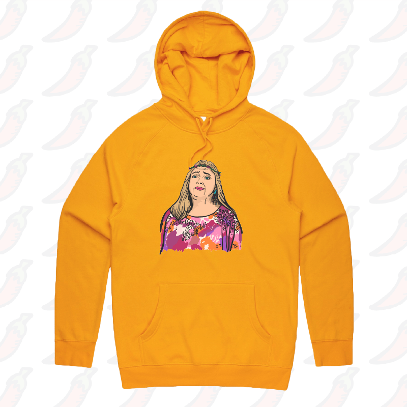 S / Gold / Large Front Print Cool Cats & Kittens 😸 - Unisex Hoodie