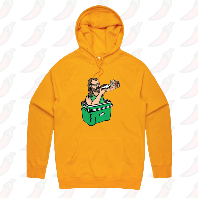 S / Gold / Large Front Print GREAT NORTHERN SHOEY 🍺 - Unisex Hoodie