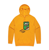 S / Gold / Large Front Print MIBLO 🥛 - Unisex Hoodie