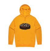 S / Gold / Large Front Print Mud Cake 🎂 - Unisex Hoodie