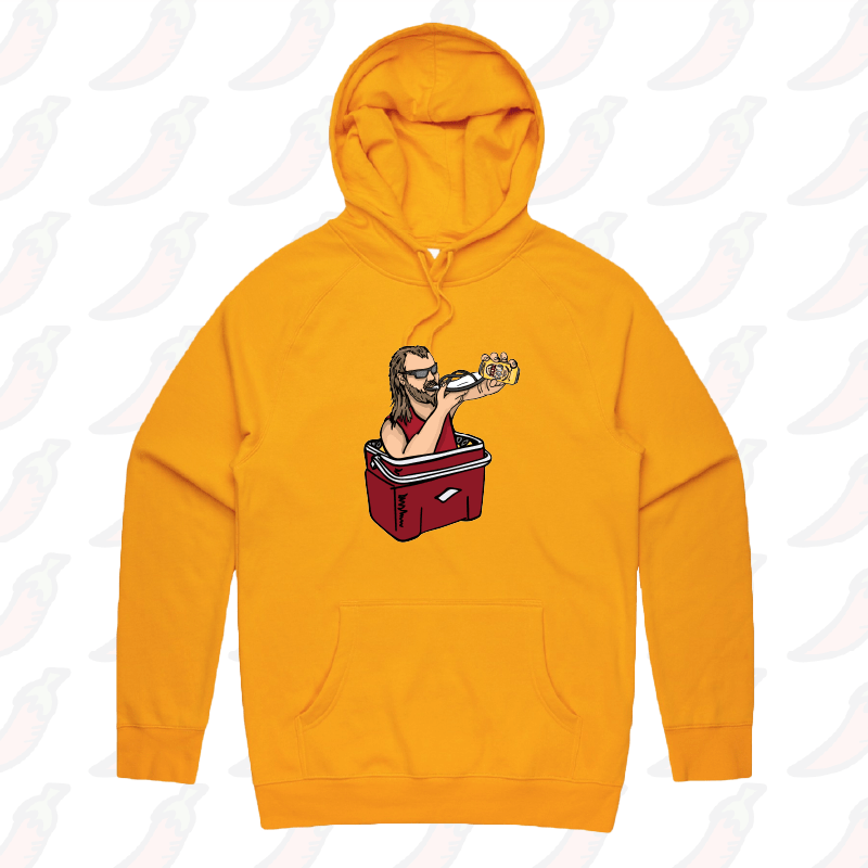 S / Gold / Large Front Print XXXX Shoey 🍺 - Unisex Hoodie