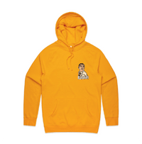 S / Gold / Small Front Design Boom Boyle 🚨 - Unisex Hoodie