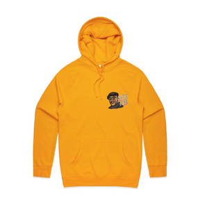 S / Gold / Small Front Design Happy Mother-F**king Day 💐 - Unisex Hoodie
