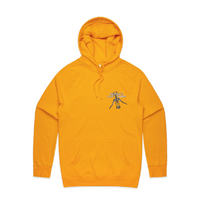 S / Gold / Small Front Design Mummy's Fidget Spinner 🍷 - Unisex Hoodie