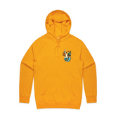 S / Gold / Small Front Design Pokebong 🦎 - Unisex Hoodie