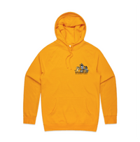 S / Gold / Small Front Design Stumpfest 🪓 - Unisex Hoodie