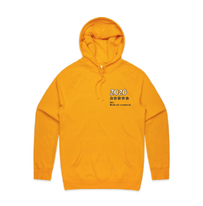 S / Gold / Small Front Print 2020 Review ⭐ - Unisex Hoodie