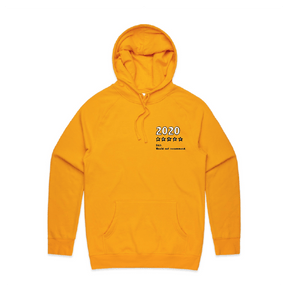 S / Gold / Small Front Print 2020 Review ⭐ - Unisex Hoodie