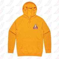 S / Gold / Small Front Print Cool Cats & Kittens 😸 - Unisex Hoodie