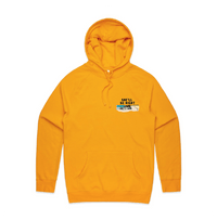 S / Gold / Small Front Print She'll Be Right 🤷‍♂️ - Unisex Hoodie
