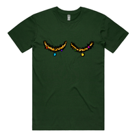 S / Green / Large Front Design Tinsel Tits 🍈🍈🎄 - Men's T Shirt