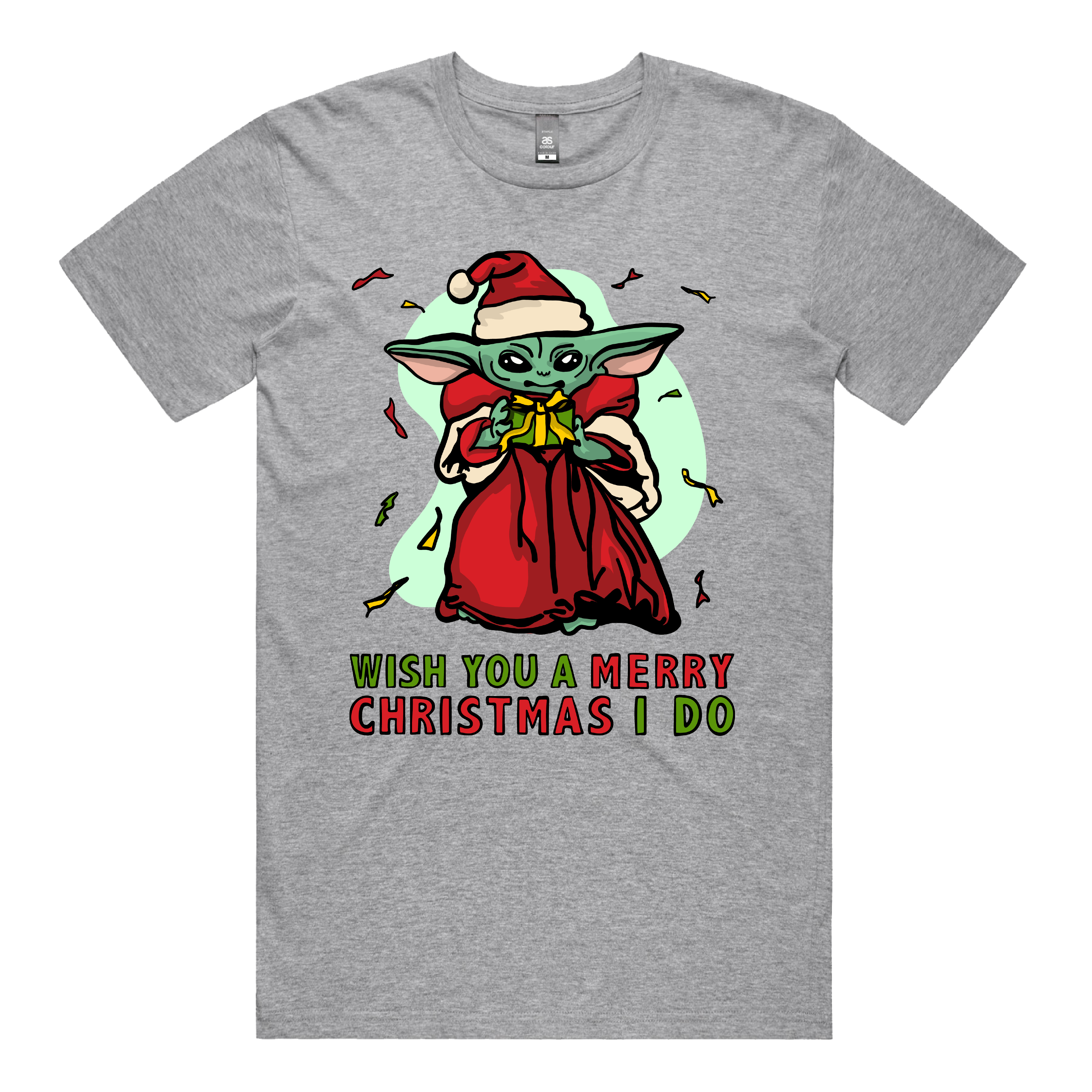 Baby Yoda Christmas 👶🎄 - Men's T Shirt