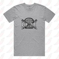 S / Grey / Large Front Design Certified Ziptie Mechanic 🔧 – Men's T Shirt