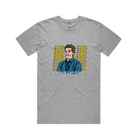 S / Grey / Large Front Design Cool Cool Cool 👮‍♂️ - Men's T Shirt