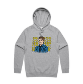 S / Grey / Large Front Design Cool Cool Cool 👮‍♂️ - Unisex Hoodie