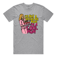 S / Grey / Large Front Design Cool Mum 😎🍸 - Men's T Shirt