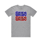 S / Grey / Large Front Design Dun Dun 🚔 - Men's T Shirt
