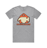 S / Grey / Large Front Design Hammerbarn 🔨 - Men's T Shirt