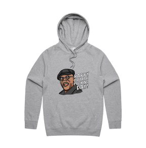 S / Grey / Large Front Design Happy Mother-F**king Day 💐 - Unisex Hoodie
