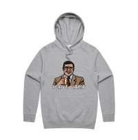 S / Grey / Large Front Design I Love Lamp ❤️ - Unisex Hoodie