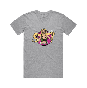 S / Grey / Large Front Design It's Britney 🐍 - Men's T Shirt