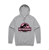 S / Grey / Large Front Design Jurassic Mum 🦖 - Unisex Hoodie