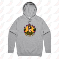 S / Grey / Large Front Design My Heart Beets For You 💓 - Unisex Hoodie
