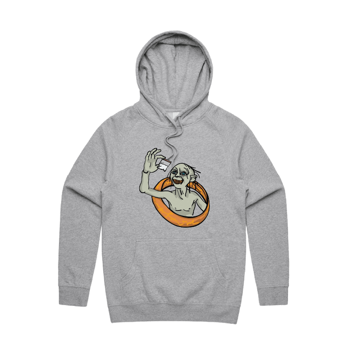 S / Grey / Large Front Design My Precious 👃🏻 - Unisex Hoodie