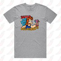S / Grey / Large Front Design Take My Dollary Doos 💵 – Men's T Shirt