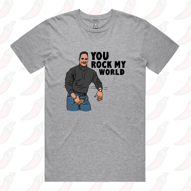 U Rock My World 👨🏾 - Men's T Shirt