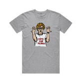 S / Grey / Large Front Design Vote for Pedro 👓 - Men's T Shirt