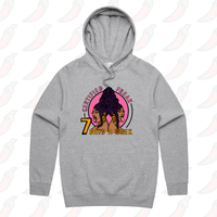 S / Grey / Large Front Design WAP 😻 - Unisex Hoodie