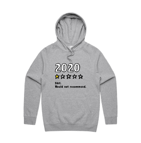 S / Grey / Large Front Print 2020 Review ⭐ - Unisex Hoodie