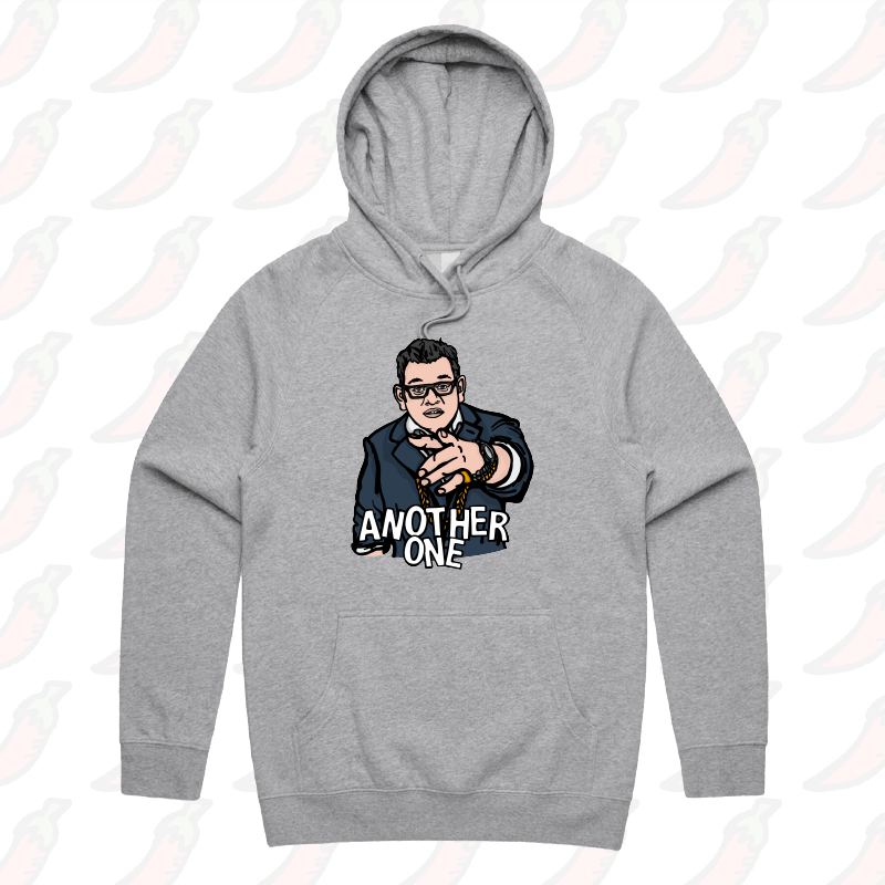 S / Grey / Large Front Print Dan Andrews "Another One" 🔒 - Unisex Hoodie