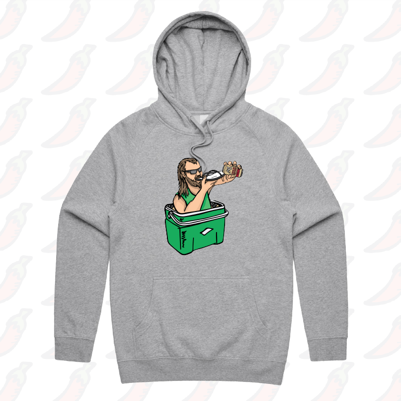 S / Grey / Large Front Print GREAT NORTHERN SHOEY 🍺 - Unisex Hoodie