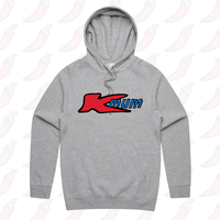 S / Grey / Large Front Print KMum 🛒 – Unisex Hoodie