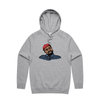 S / Grey / Large Front Print Make America Yeezy Again 🦅 - Unisex Hoodie