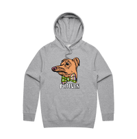 S / Grey / Large Front Print Phteven Good Boy 🐶 - Unisex Hoodie