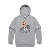 S / Grey / Large Front Print Scomo Sugar Daddy 💸 - Unisex Hoodie