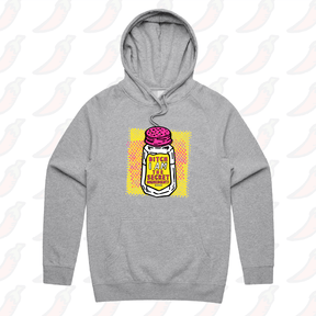 S / Grey / Large Front Print Secret Ingredient 🧂 – Unisex Hoodie